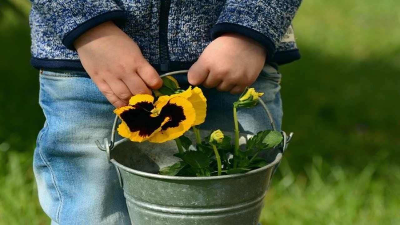 giardinaggio per bambini idee gioco