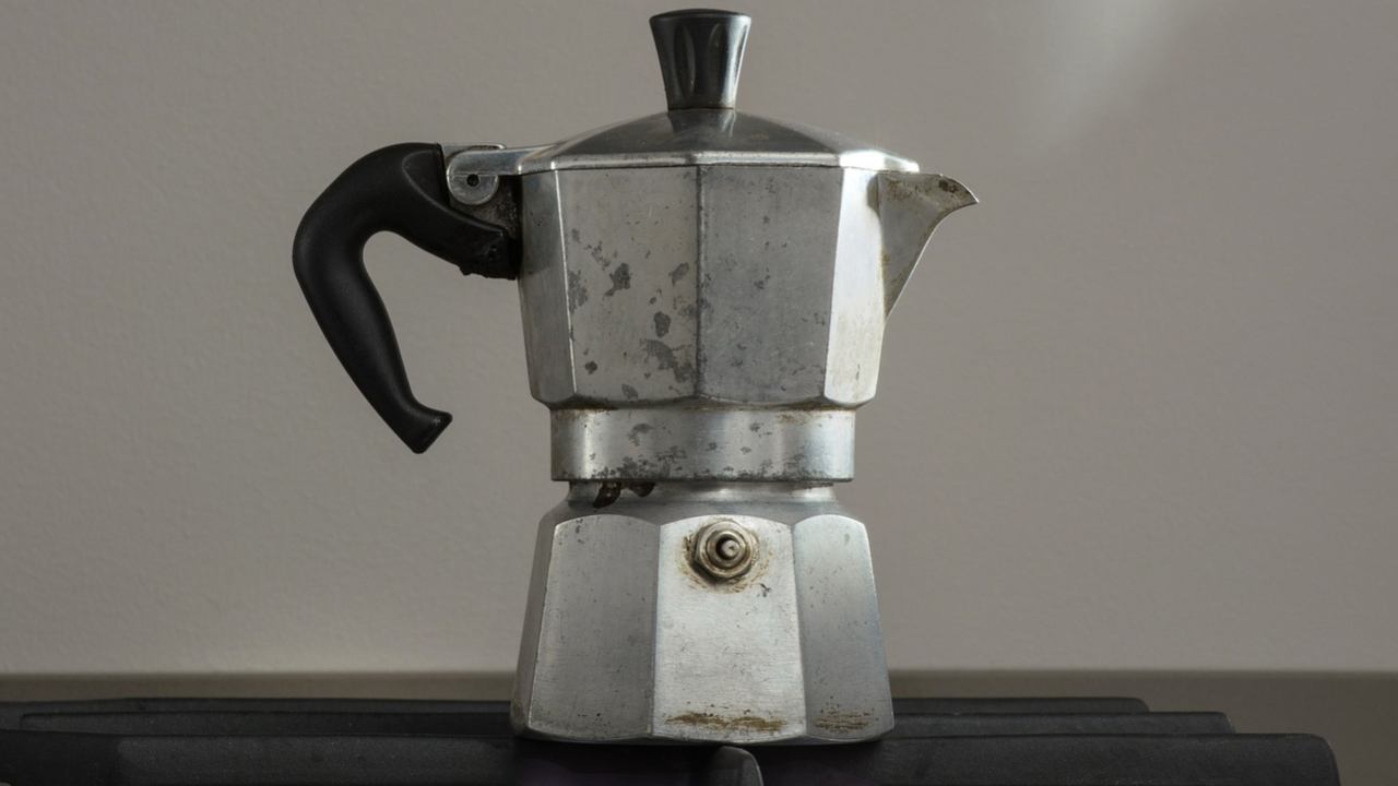 Moka caffè, usata in cucina