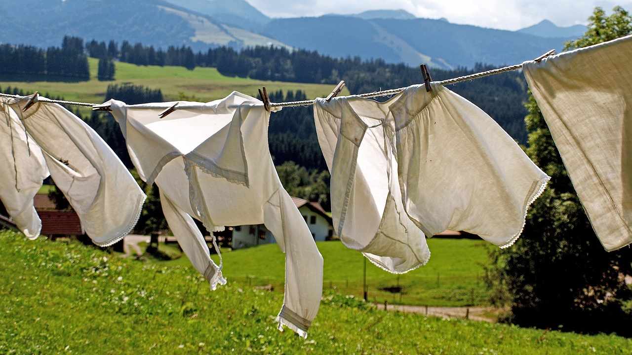 Panni stesi addio odore di umido