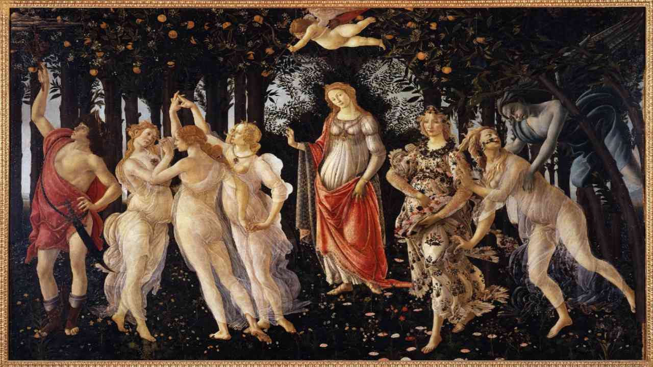 Primavera arte Botticelli