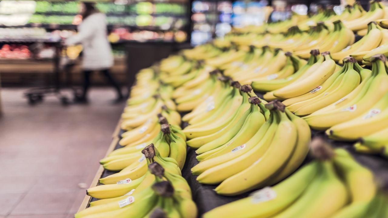 Ecuador banane supermercato