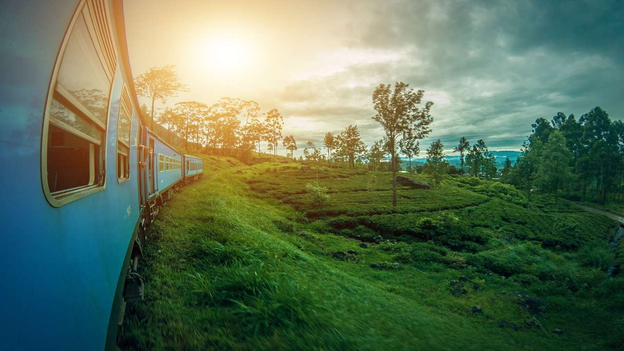 viaggio in treno ecosostenibile