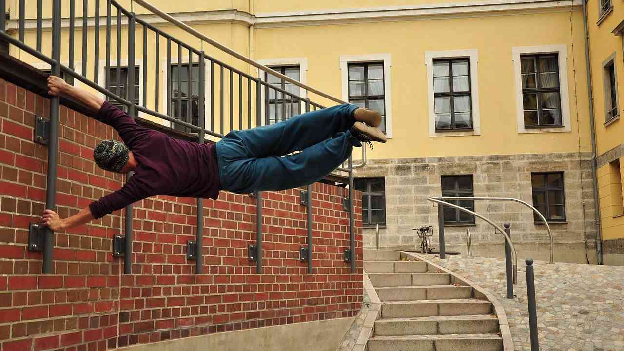 spreco energia parkour