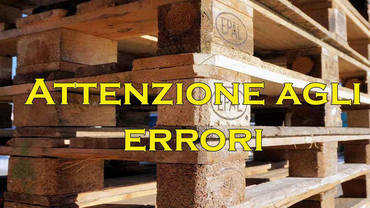 pallet significa lettere