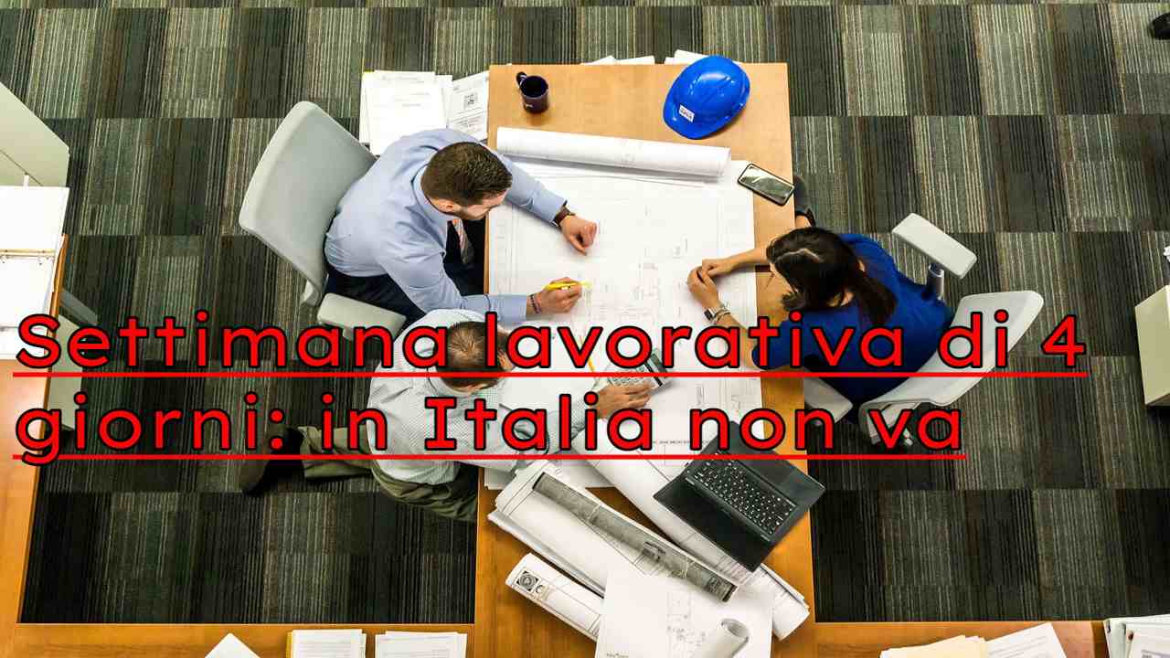 settimana lavorativa corta Italia