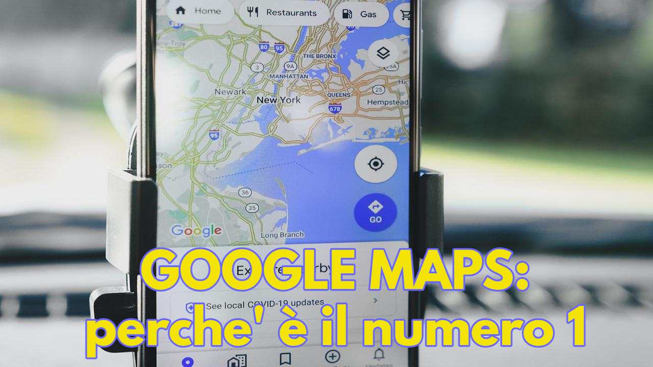 Google Maps navigatore satellite