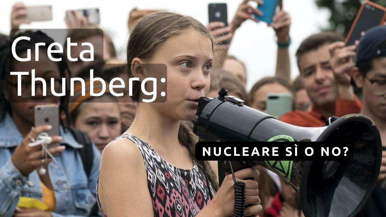 Greta Thunberg nucleare