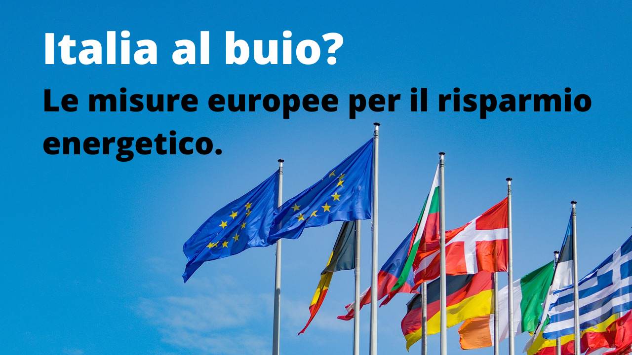 Italia buio Europa