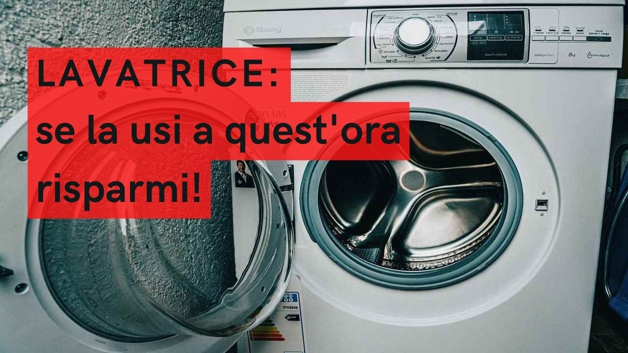 lavatrice consumi orari