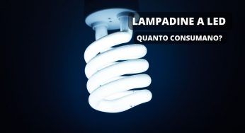 Lampadine a led, a quanto ammonta il risparmio energetico