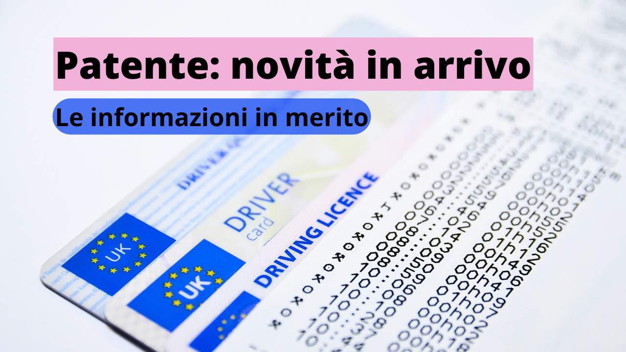 Patente novità informazioni