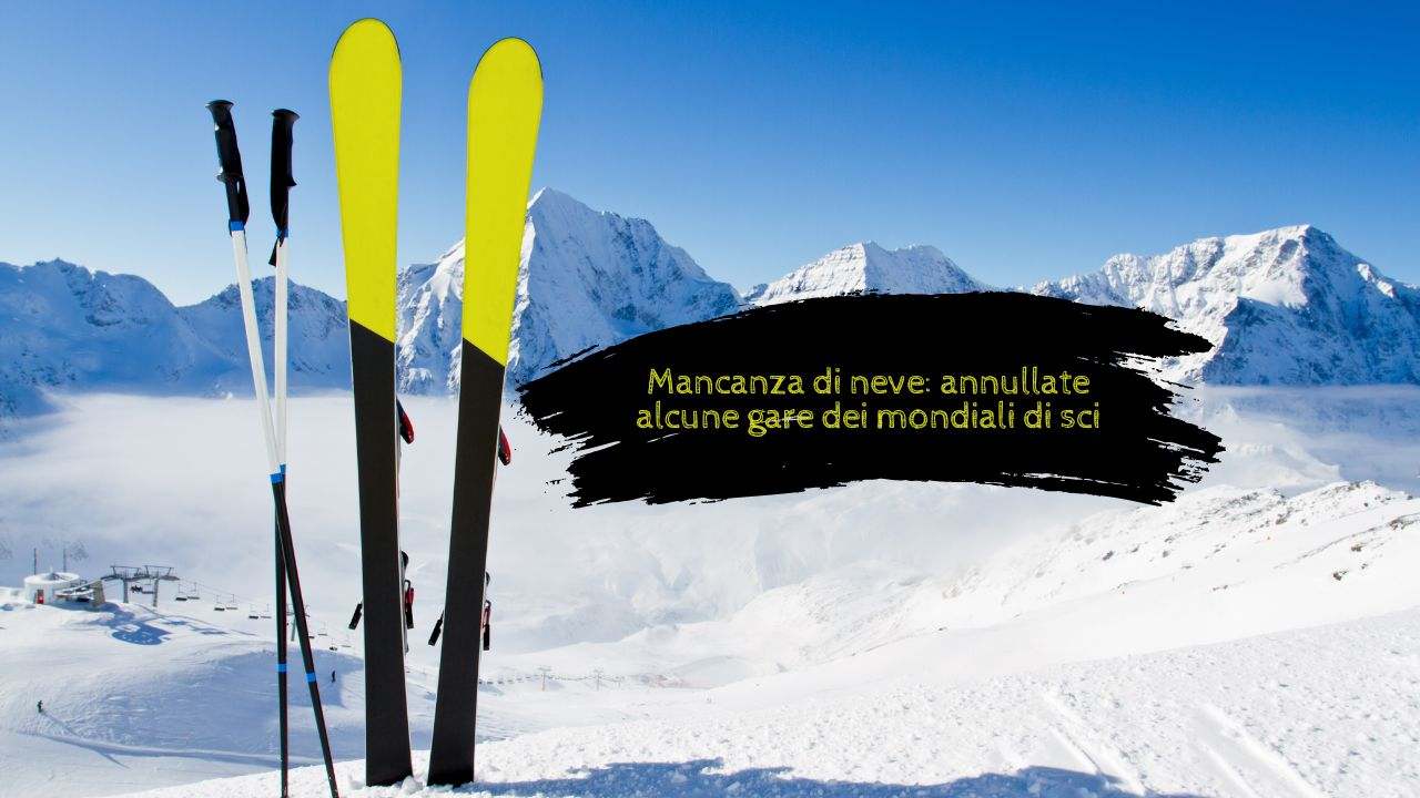 Mondiali sci mancanza neve