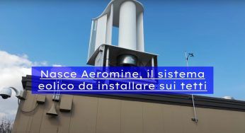 Aeromine, il sistema eolico che si posiziona sui tetti di casa: una svolta