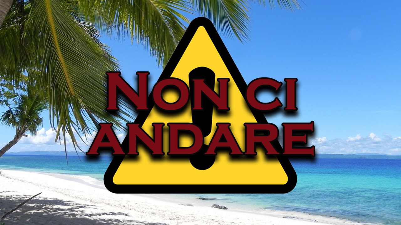 elenco spiagge da evitare