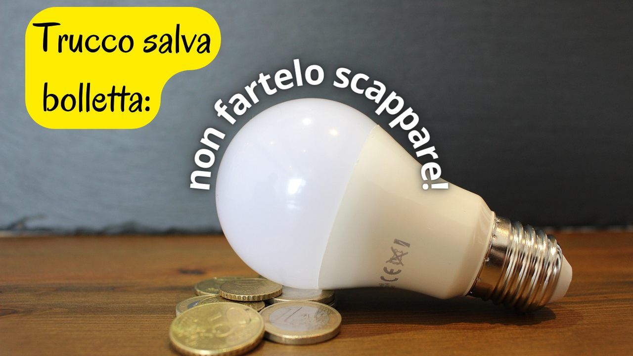 bollette trucco risparmio