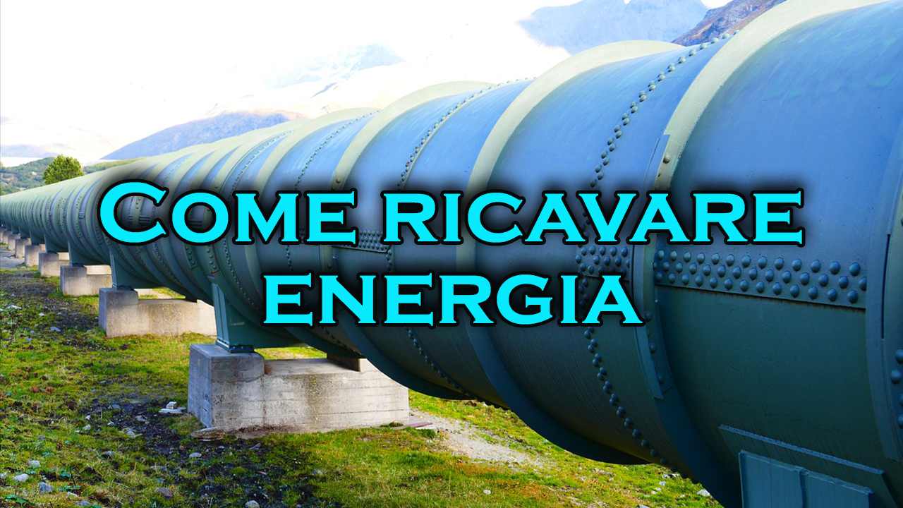 produzione energia da condotto idrico