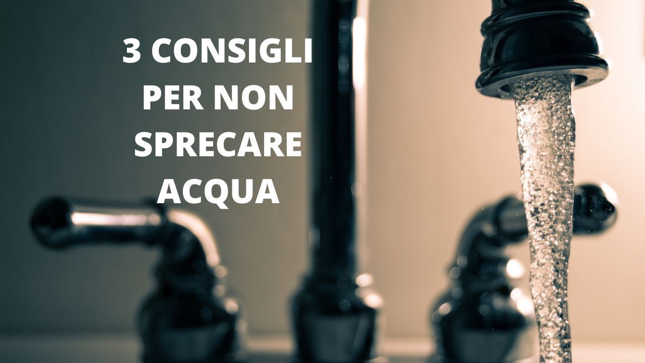 acqua come risparmiare