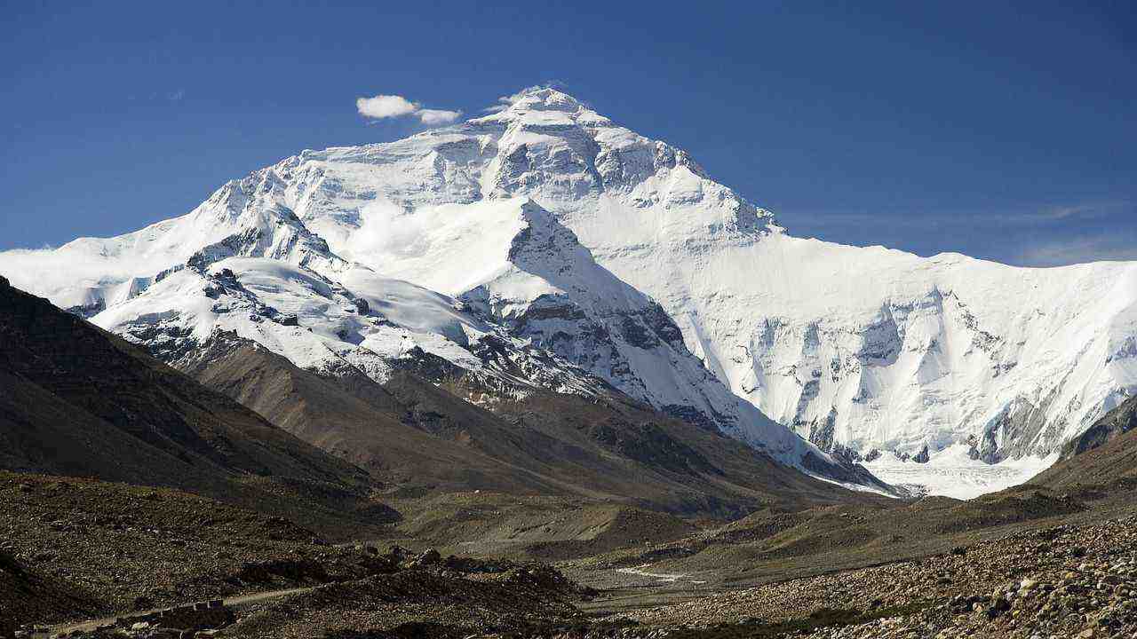 paesaggio vette himalaya