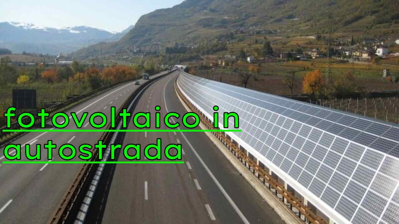 fotovoltaico sede autostradale