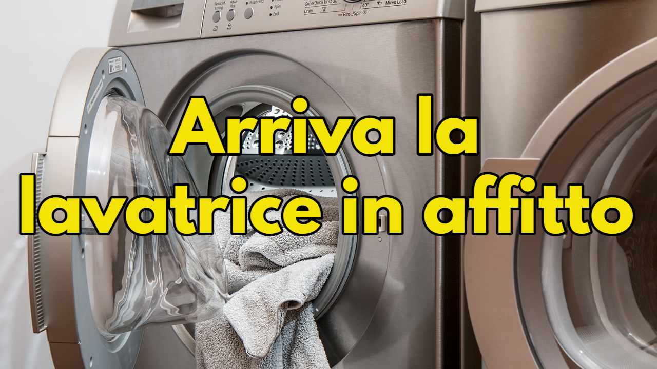 affitto lavatrice risparmio totale