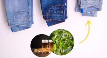 Jeans giapponesi, realizzati con gli scarti della birra
