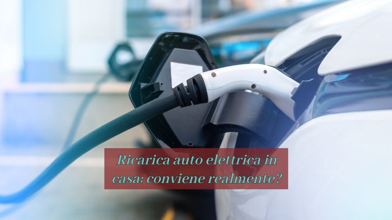 ricaricare auto elettrica casa