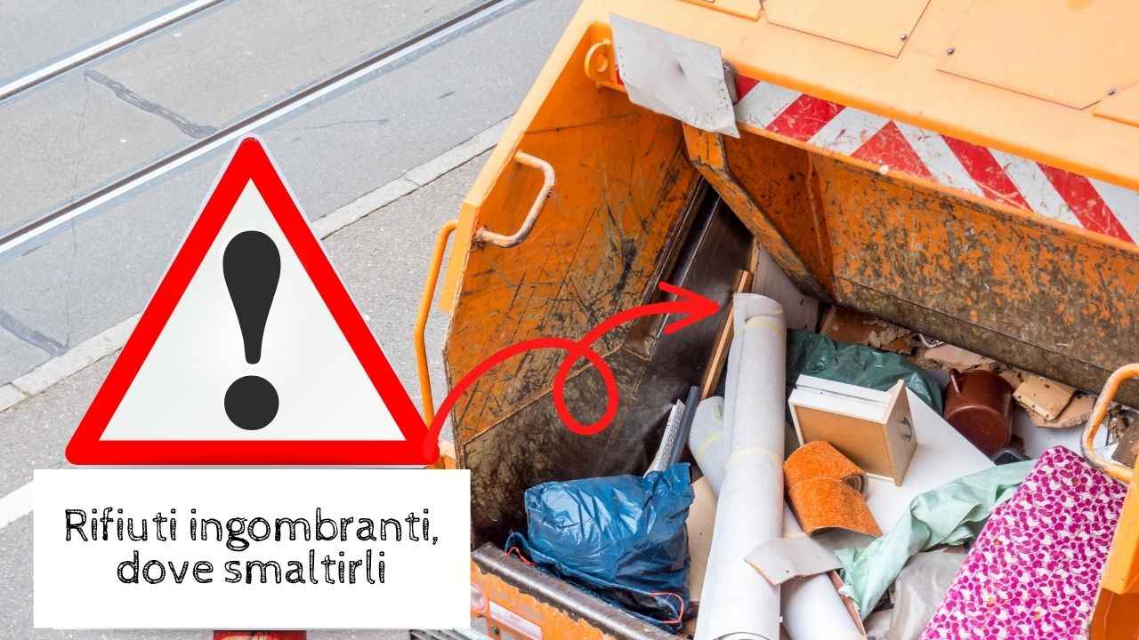 smaltimento rifiuti ingombranti