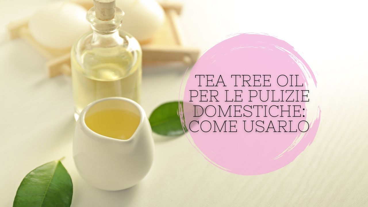 tea tree oil pulizie