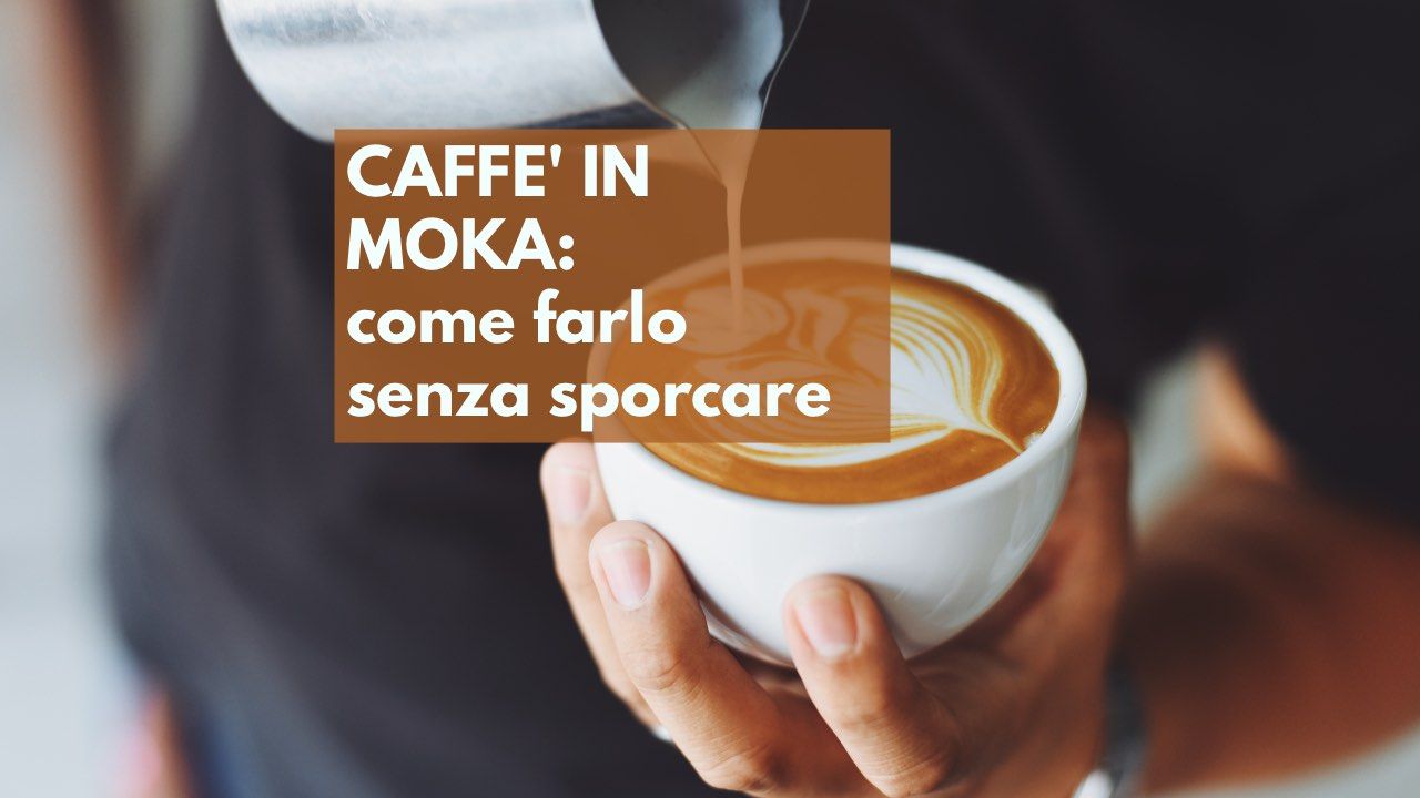 moka caffè rimedio sporco