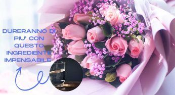 Fiori recisi, come farli durare a lungo: il segreto è un po’ d’acqua e… Mai visto nulla di simile