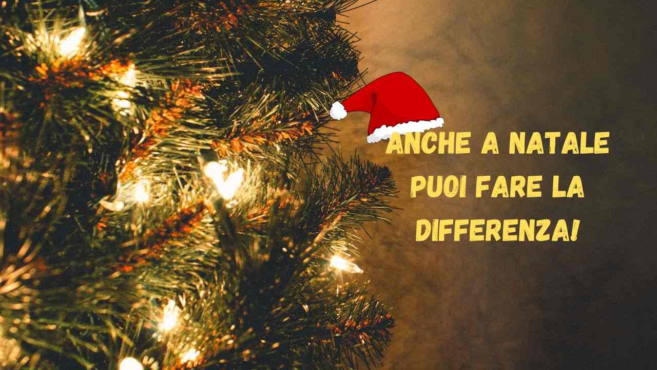 Luci sostenibili albero Natale consigli