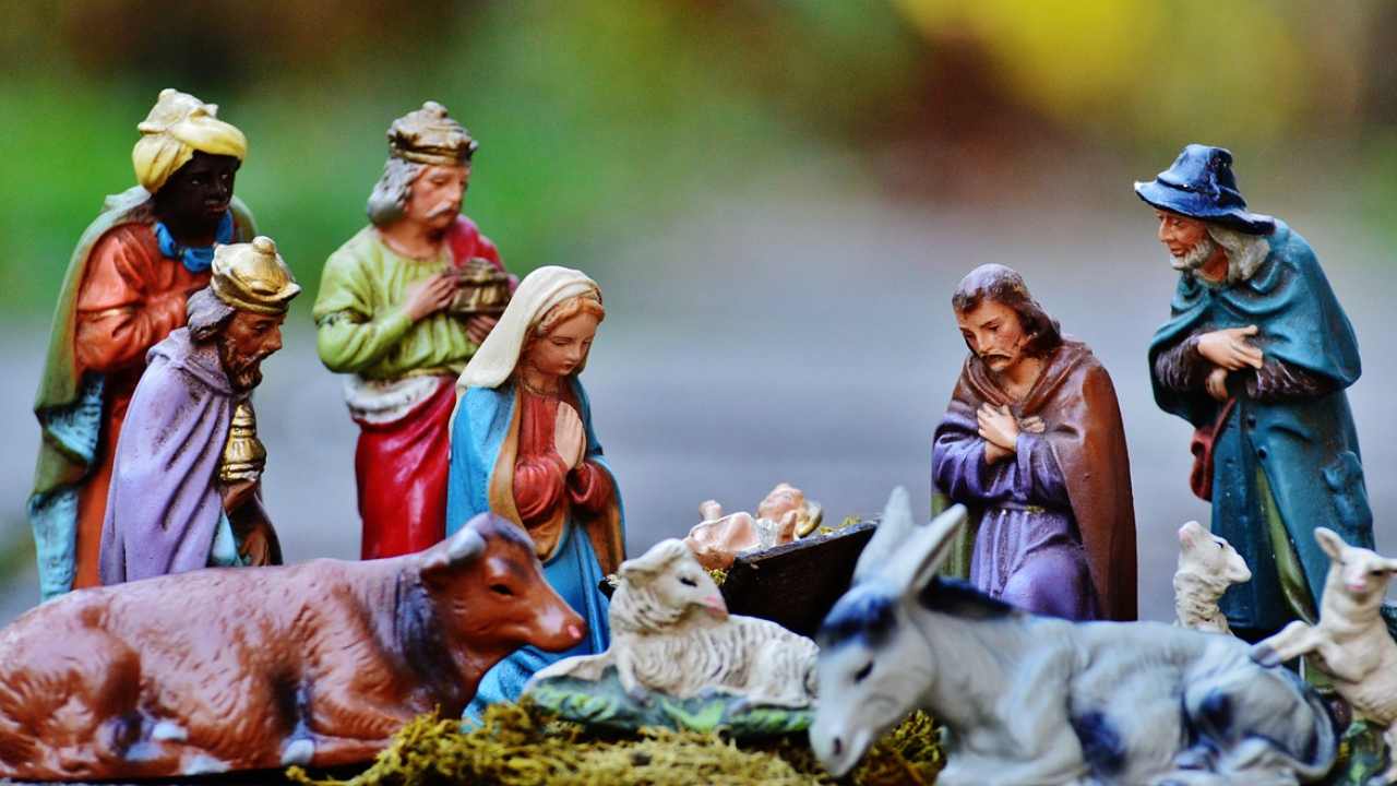 Presepe senza bue ed asinello