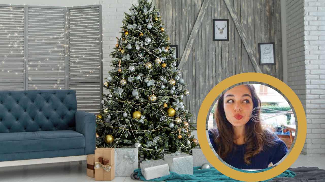 albero natale diletta secco idea