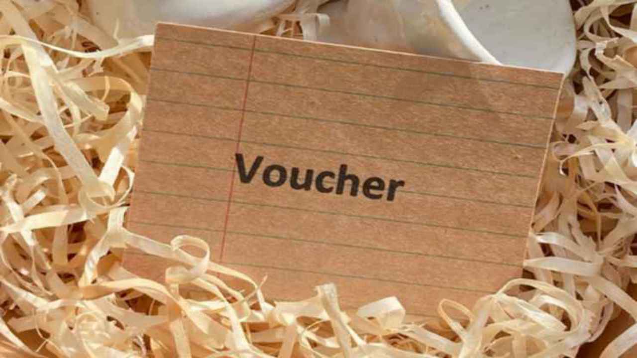 paglia voucher foglio