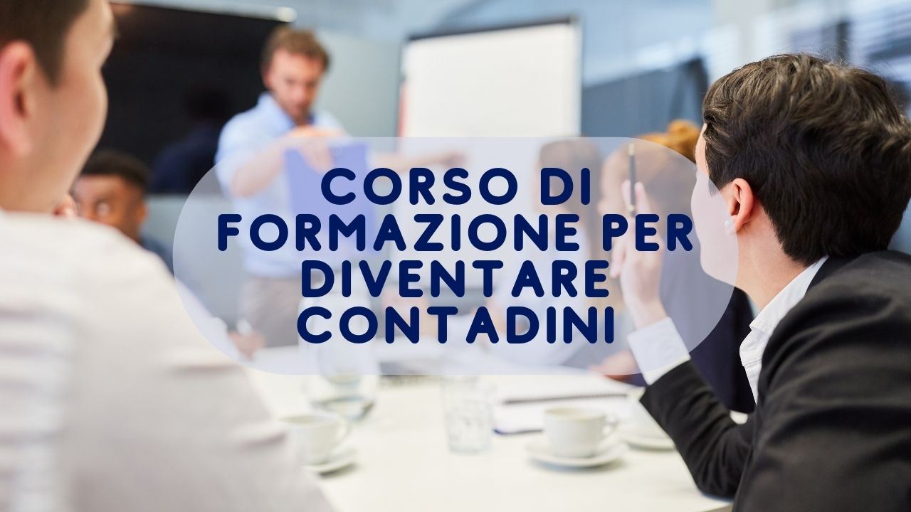 corso formazione contadini