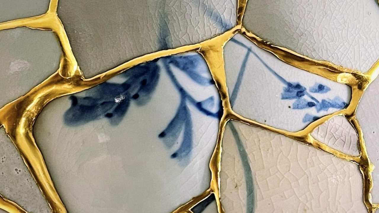 kintsugi arte giapponese riparazione dettagli