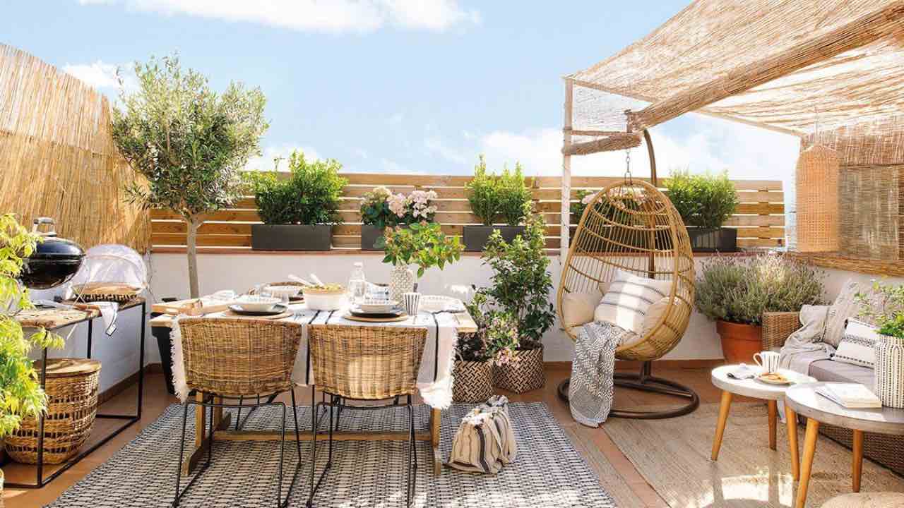 giardino balcone realizzazione