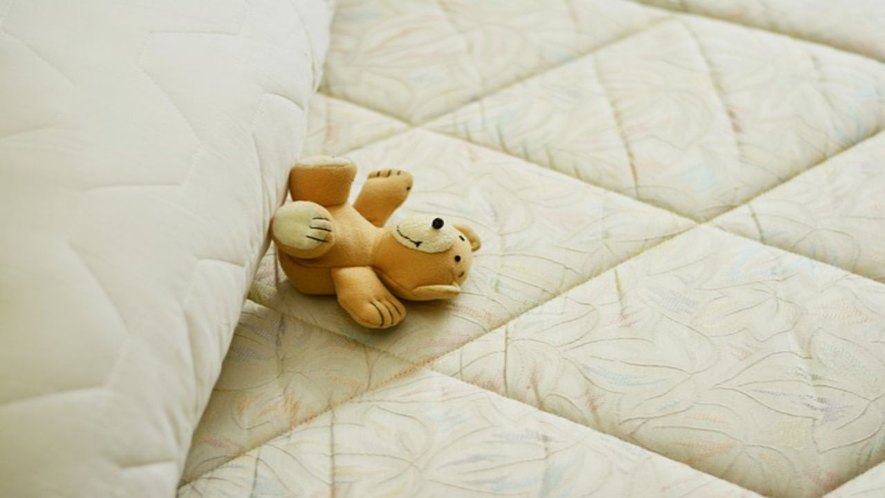 materasso letto peluche