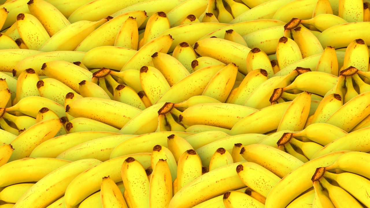 banane,energia, green, potassio, fonti alternative