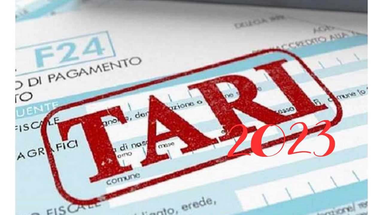 Tari 2023 regole pagamento