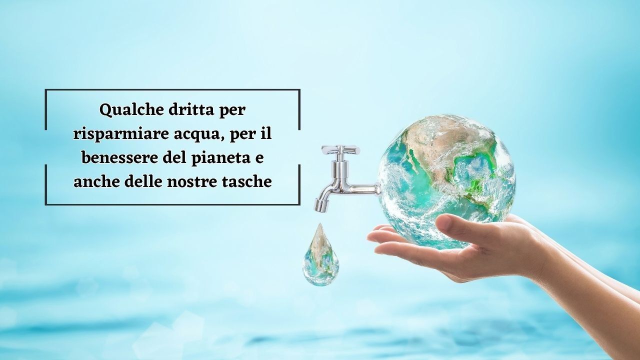 risparmiare acqua ridurre bolletta