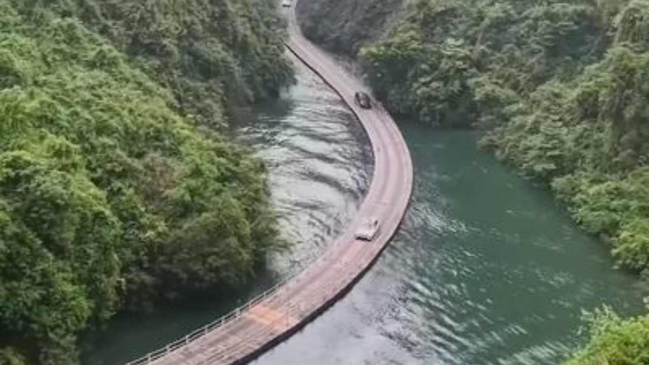 Autostrada dell'acqua: è in Cina ed è molto suggestiva