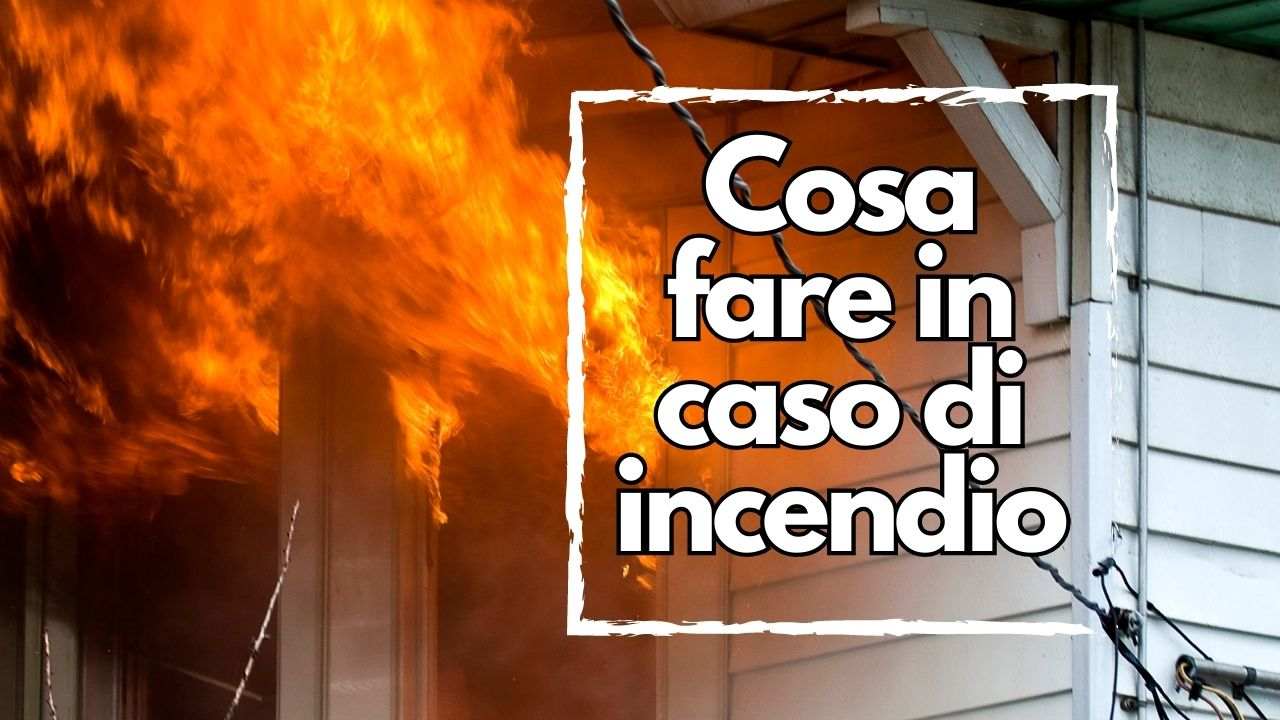 consigli vigili fuoco incendio