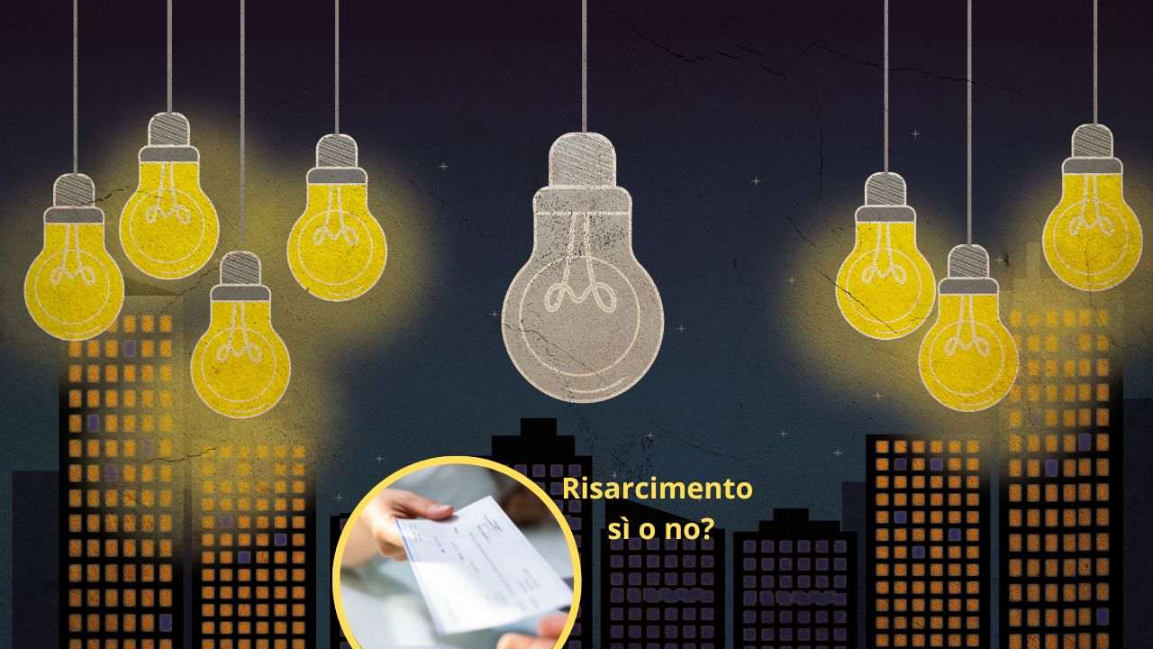 Blackout Risarcimento cosa dice legge