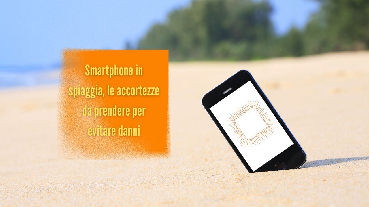 smartphone accortezze mare