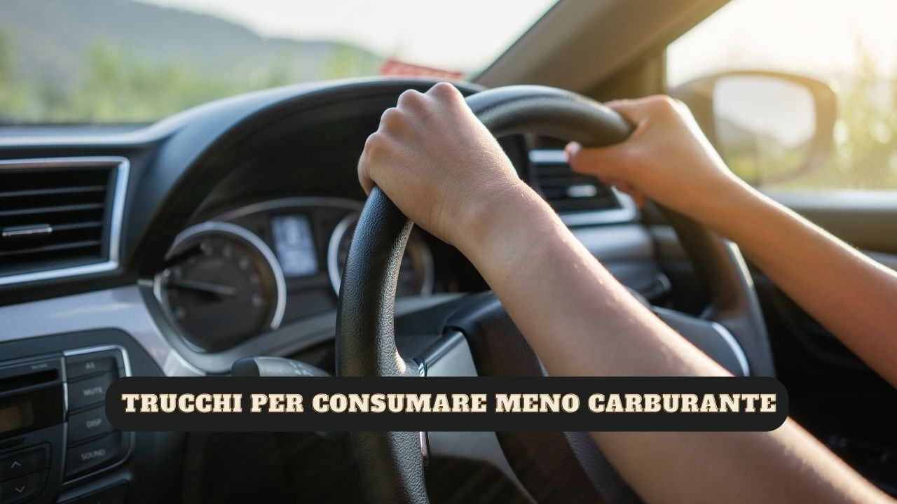 consumare meno benzina