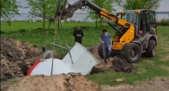 Un frigo che si installa nel terreno, risparmio energetico assicurato