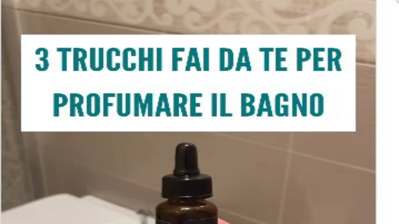 Il tuo bagno sarà sempre profumato con questi 3 trucchi fai da te