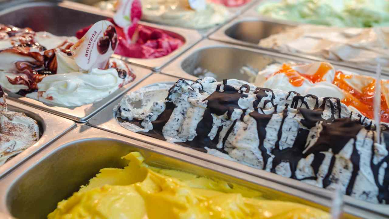 gelato gusti gelateria estate