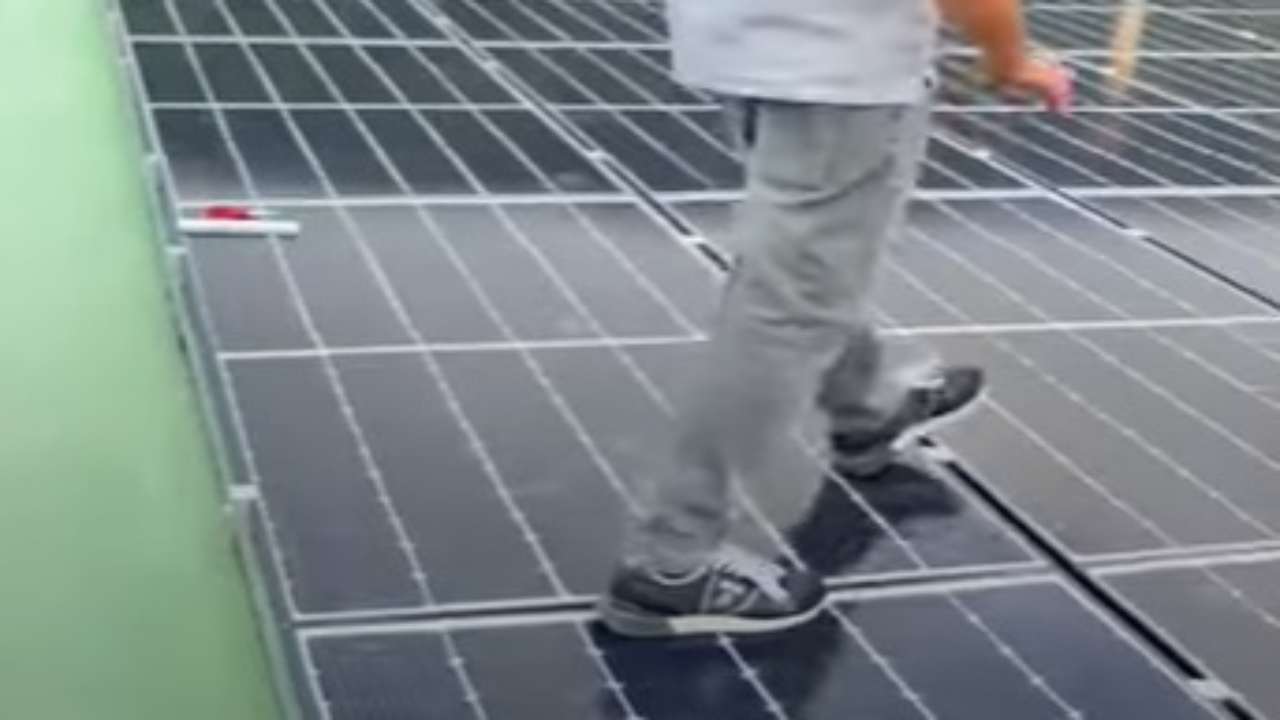 Camminare impianto fotovoltaico cosa succede